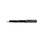 LAMY ラミー 万年筆 ペン先EF(極細字) サファリ シャイニーブラック L19BK-EF 両用式 コンバーター別売 正規輸入品