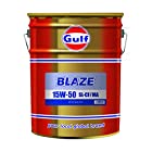 Gulf [ ガルフ ] Gulf BLAZE [ ガルフBLAZE ] 15ｗ50 [ SL-CF・MA ] 鉱物油 [ 20L ] [HTRC3]