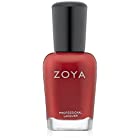 ZOYA ゾーヤ ネイルカラー ZP697 LIVINGSTON リビングストン 15ml CASHMERES 2013FALL Collection オートクチュールのような豊かなレッド マット 爪にやさしいネイルラッカーマニキュア