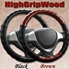 HIGH GRIP WOOD ハンドルカバー【BlackWood】【Mサイズ38.0～39.0cm】 883