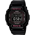 [カシオ] 腕時計 ベビージー 電波ソーラー BGD-5000-1JF ブラック