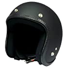 ZK-330 ヘルメット スモールジェット（マットブラック） 外して洗える内装 SG公認 全排気量対応 【XLサイズ】60～62cm対応