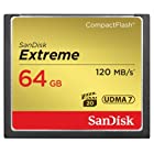 Sandisk ( サンディスク ) 64GB コンパクトフラッシュメモリーカード EXTREME ( 最大読込 120MB/s 最大書込 85MB/s ) SDCFXSB-064G-G46 ［ 海外パッケージ ］