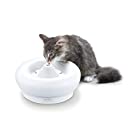 GEX ピュアクリスタル セラミックス 陶器製 静音 軟水化フィルター1枚付き 下部尿路の健康維持に フィルター式給水器 猫用 1.5L