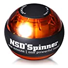 NSD Spinner(エヌエスディスピナー) 腕力アップ トレーニング器具 PB-688 ヒモ式 日本正規代理店商品 筋トレ 腕の筋トレ 握力 トレーニング(アンバー)