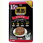 黒缶 15歳からの黒缶パウチ まぐろとかつお 70g×12袋入り