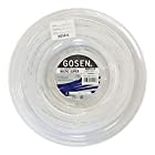 GOSEN ミクロスーパー 16L(1.25mm) ホワイト 220Mロール 硬式テニスガット モノフィラメント MICRO SUPER TS4012 [並行輸入品]