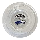 GOSEN ミクロスーパー16(1.30mm)ホワイト 240Mロール 硬式テニスガット モノフィラメントMICRO SUPER TS4002 [並行輸入品]