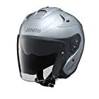 ヤマハ(Yamaha)バイクヘルメット ジェット YJ-17 ZENITH-P クリスタルシルバー S (頭囲 55cm~56cm) 90791-2322W
