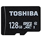 TOSHIBA microSDXCカード 128GB Class10 UHS-I対応 (最大転送速度40MB/s) MSDAR40N128G