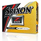 SRIXON(スリクソン) ゴルフボール Z-Star Z-Star (ゼットスター) ゴルフボール 3ピース構造 2017 年モデル (1ダース) 並行輸入 ホワイト 3ピース構造