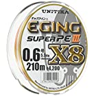 ユニチカ(UNITIKA) ライン キャスライン エギングスーパーPEIII X8 210m 0.6号 4961704812558