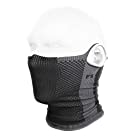NAROO MASK F5 花粉対応フィルター付き防寒フェイスマスク (グレー)