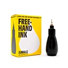 Inkbox フリーハンドインク15ml：ボトルタイプ、2週間で消える、アーティストに最適、長持ちする、肌に優しい、フリーハンドインク15ml (15mlボトル1本入)