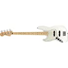 Fender エレキベース Player Jazz BassR Left-Handed, Maple Fingerboard, Polar White