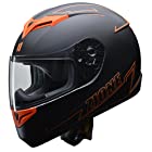 リード工業(LEAD) バイク用フルフェイスヘルメット ZIONE (ジオーネ) オレンジ Lサイズ (59-60cm未満) -