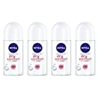 (Pack of 4) Nivea Dry Comfort Plus Anti-perspirant Deodorant Roll On for Women 4x50ml - (4パック) ニベアドライ快適プラス制汗剤デオドラントロールオン女性の