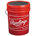 Rawlings(ローリングス) 野球用 ボールバック 5D RJBBBUCK6G6PK レッド 縦45cm×横30.5cm