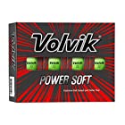 Volvik POWER SOFT ゴルフボール ボルビック パワーソフト 1ダース 12球 USA直輸入品 グリーン