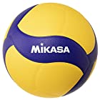 ミカサ(MIKASA) バレーボール 練習球 軽量4号 小学生用 イエロー/ブルー V420W-L 推奨内圧0.3(kgf/?)