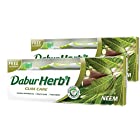 Dabur Herbal ニーム歯磨き粉、150 gm +歯ブラシの無料