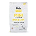 ブリットケアミニグレインフリーサーモン＆ニシン2kg（ペットフード小粒ドライフード穀物不使用小型犬用）