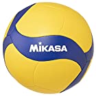 ミカサ(MIKASA) バレーボール レクリエーション レジャー用 4号 中学生・婦人用 イエロー/ブルー V455W 推奨内圧0.25kgf/?