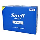 スネルゴルフ(Snell Golf) ゴルフボール MTB-X ゴルフボール 1ダース(12球入) イエロー