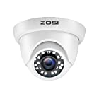 ZOSI 防犯カメラ 屋外 1080P 200万画素 アナログ/AHD/CVI/TVIカメラ 赤外線24個 3.6MM広いレンズ IP66防水仕様 960H/720P/1080P/5MP/4Kレコーダー対応