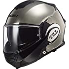 LS2 システムヘルメット VALIANT SG認証の日本正規品 (クローム, XL)
