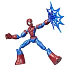 MARVEL マーベル スパイダーマン ベンドアンドフレックスシリーズ 6インチフィギュア スパイダーマン Spider-Man E7686 正規品 ウェブアクセサリ付き