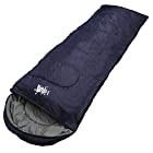 防災グッズ 地震対策 寝袋 シュラフ 耐寒温度-15℃ 封筒型(オールネイビー)