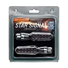スフィアライト バイク用 LEDシーケンシャルウインカーセット STAR SIGNAL スモークレンズ SSS01S