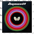 バタフライ(Butterfly) 卓球 ラバー ディグニクス 64 裏ソフト ハイテンション レッド 特厚 06060