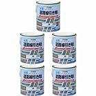 アサヒペン 水性道路線引き用塗料 ２ＫＧ 白 ５缶セット