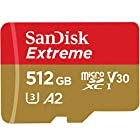 microSDXC 512GB サンディスク Extreme UHS-1 U3 V30 4K Ultra HD A2対応 JNHオリジナルSDアダプ付 [並行輸入品]