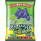 猫砂 8607 アース クリーンケア えんどう豆の猫砂 緑茶の香り 6L×5袋セット（30L） 猫トイレ トイレ砂 消臭 ネコの砂