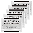 HITO-KAN Premium Eye Sheet 60P ヒト幹細胞培養美容液配合 アイシートマスク (５袋)