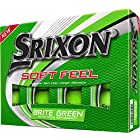 スリクソン ソフトフィール 2020 ゴルフボール ビビッドカラー マット仕上げ 艶消し SRIXON GOLF BALL SOFT FEEL VIVID USA直輸入品 グリーン