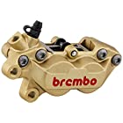 brembo(ブレンボ) 4P キャリパー 左用 40mmピッチ ゴールド 鋳造 20.5165.74