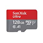 SanDisk (サンディスク) 128GB Ultra microSDXC UHS-I メモリーカード アダプター付き - 120MB/s C10 U1 フルHD A1 Micro SD カード - SDSQUA4-128G-GN6MA