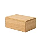 KIRIGEN 木箱 収納 ボックス 木製 蓋付き ストッカー 小物収納 完成品 ナチュラル