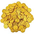 [ルボナリエ] 金貨 アンティーク おもしろ雑貨 コイン カジノ 宝箱 ゴールド お金 おもちゃ 古銭 海賊 (金貨３００枚)