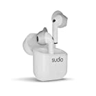 SUDIO NIO (ホワイト) - ワイヤレスイヤホン Bluetooth5.0 自動ペアリング機能 デュアルマイク内蔵 防?性能IPX4レベル 北欧デザイン【国内正規品】