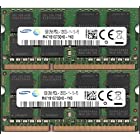 ノート用メモリ SAMSUNG PC3L-12800S DDR3L 1600 8GB 2枚組 計16GB 1.35V&1.5V両対応（整備済み品）