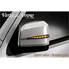 ハイエース 200系 6型用 流れるドアミラー ウインカー レンズ AVEST VerticalArrow レンズカラーブロンズゴールド塗装カラー070