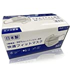 【日本製】快適フィットマスク 1箱(50枚入)大人用 普通サイズ 三層構造 99％カットフィルター使用