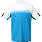 バボラ(Babolat) メンズ テニスシャツ CLUBショートスリーブシャツ ブルー M BUG1310C
