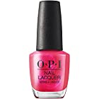 OPI(オーピーアイ) ネイル マニキュア セルフネイル ネイルポリッシュ 長持ち ラメ ピンク サロンネイル 塗りやすい (ネイルラッカー NLN84 ストロベリー ウェーブス フォーエバー) マニュキュア 15mL