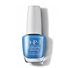 OPI(オーピーアイ) ネイチャーストロング・ネイルラッカー ヴィーガンネイル 速乾 ベースコート不要 ブルー (NAT019 ショア イズ サムシング) ネイルカラー サロンネイル 塗りやすい マニキュア 15mL